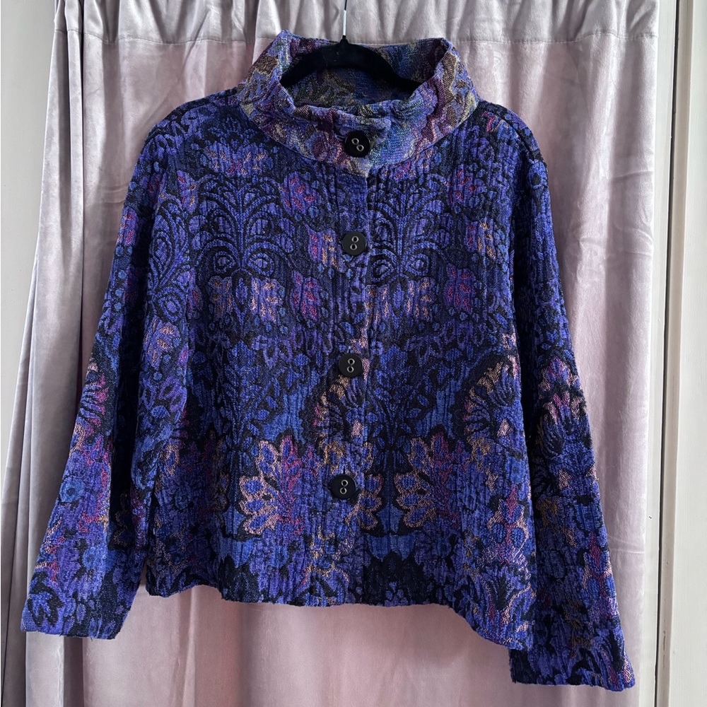Brocade Jacket Sz L